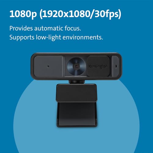 1080p Webcam: Kensington W2000 Auto Focus – Close-up Detail