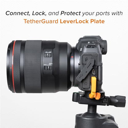 Tether Tools TetherGuard LeverLock Plate Port Protection – Side View