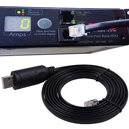 APC Cable: Feanteek APC Serial Cable 940-0144b USB to RJ12 – Packaging