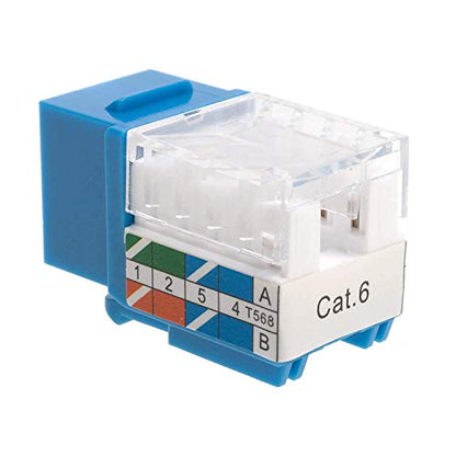 45 Degree Termination: SATMAXIMUM Cat6 Keystone Ethernet – Packaging
