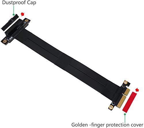 HLT PCI-e Express 3.0 Extension Cable – Close-up Detail