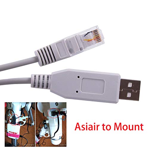 Mount Support: Skywatcher Equatorial Mount Control Cable – Side View