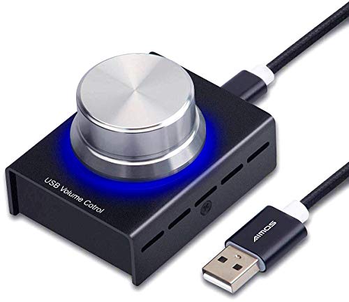 Volume Control: AIMOS USB Volume Control Module with 6.57ft – Front View