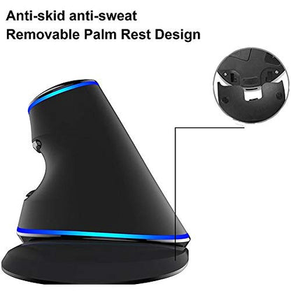 Tech Digital: J-Tech Digital Wired Ergonomic Vertical USB – In Use