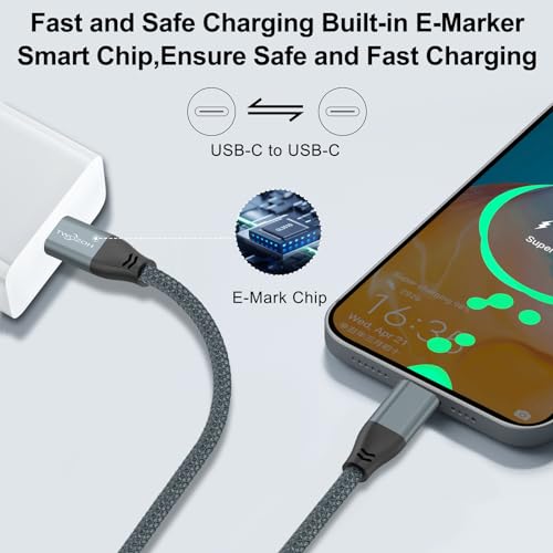Twozoh Gen: Twozoh USB C to USB C 3.2 Gen 2 Cable – In Use