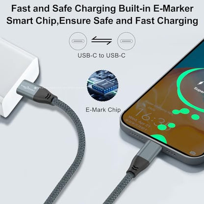 Twozoh Gen: Twozoh USB C to USB C 3.2 Gen 2 Cable – In Use