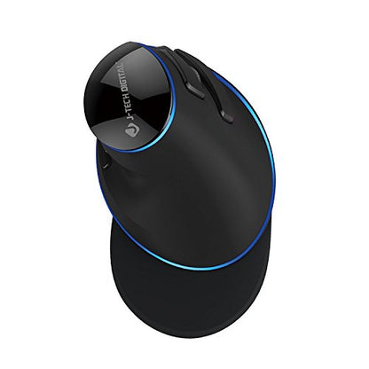 Tech Digital: J-Tech Digital Wired Ergonomic Vertical USB – Back View