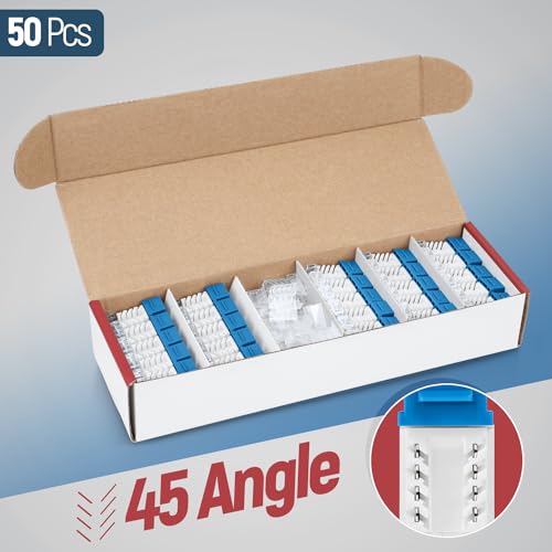 Angled RJ45: Everest 45 degrees Angled RJ45 Cat6 Keystone – Side View