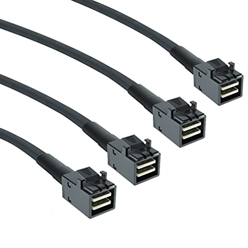 SAS Internal: 2-Pack 12G Mini SAS HD SFF-8643 to SFF-8643 – Front View