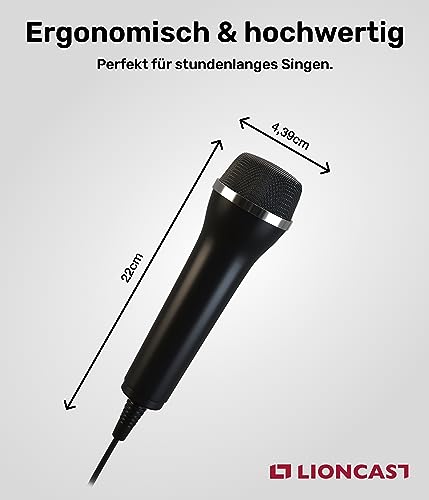 Microphone: Lioncast Universal USB Compatible with Computer – In Use
