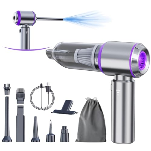 Vacuum Car: Houscly Car Vacuum Portable Cordless 20000PA – Front View