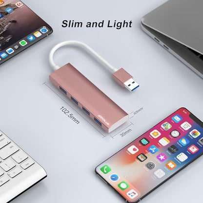 USB Hub: ANYPLUS Ultra-Slim USB 3.0 Hub Aluminum Alloy – Feature Highlight