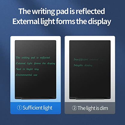 LCD Writing Tablet: 9.5in Double Display Erasable Reusable – Close-up Detail