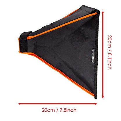 UNPLUGGEDSTUDIO Mini Soft Box Large Type AC-045 for – Side View