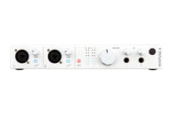 Arturia MiniFuse 4, 4-in/4-out USB-C Audio Interface with 2 Mic/Line/Instrument Preamps, 2 Line Inputs, 2 x 250mA USB-A Hub Ports, and Included Software Suite - Mac/PC (White)