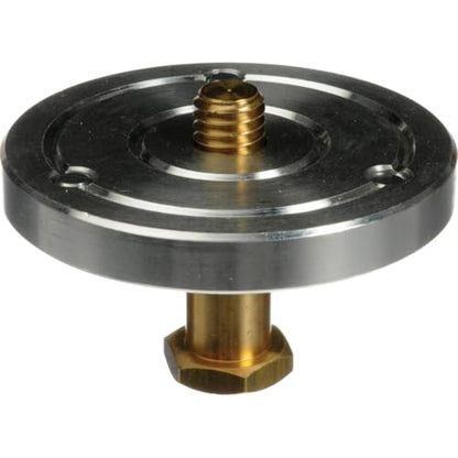 Manfrotto 208HEX 3/8-Inch Camera Mounting Platform Adapter – Front View
