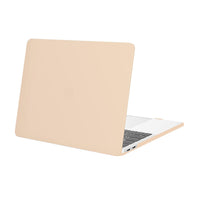 MOSISO Compatible with MacBook Pro 13 inch Case 2022, 2021, 2020-2016 Release A2338 M1 A2289 A2251 A2159 A1989 A1706 A1708 with/Without Touch Bar, Plastic Hard Shell Case Cover, Apricot