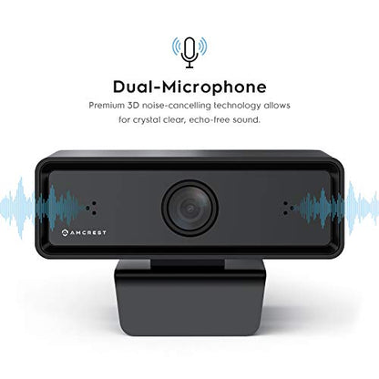 Amcrest 1080p: Amcrest AWC2198 Webcam with Microphone and – Packaging