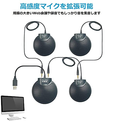 Sound Tech: Sound Tech CM-1000USB Table Top Conference – Close-up Detail