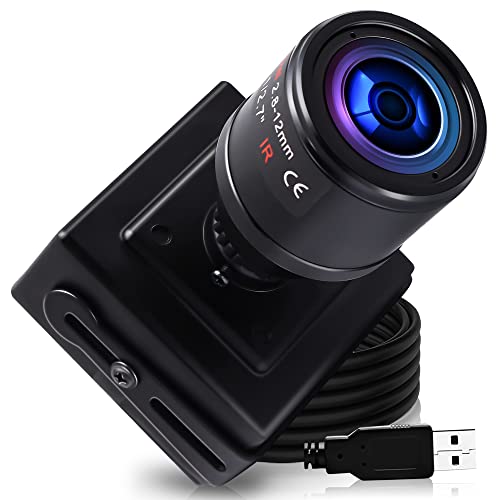 Varifocal Lens: IEights USB Camera Full HD 2448P 8MP High – Front View
