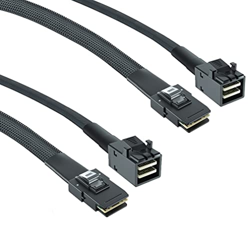 SFF Internal: 2-Pack Mini SAS HD Cable 0.8m SFF-8643 to – Front View