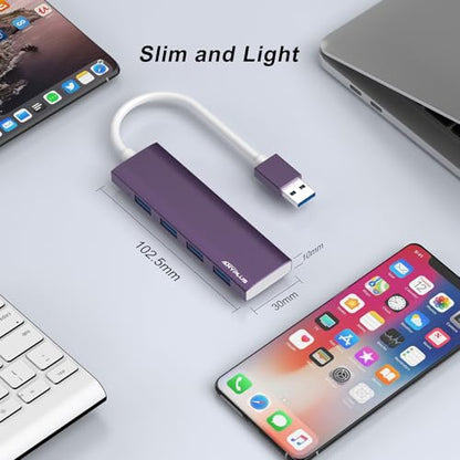 USB Hub: ANYPLUS Aluminum Alloy Ultra-Slim USB 3.0 Hub – Feature Highlight