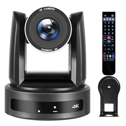 PTZ Camera: ADKIDO 4K 10X PTZ Camera 4KP30 IP Streaming – Front View
