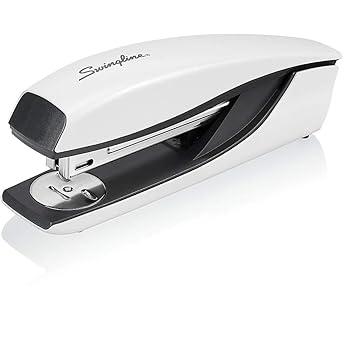 Swingline Stapler, NeXXt Series Wow, Desktop Stapler, 40 Sheet Capacity, White (55047001)