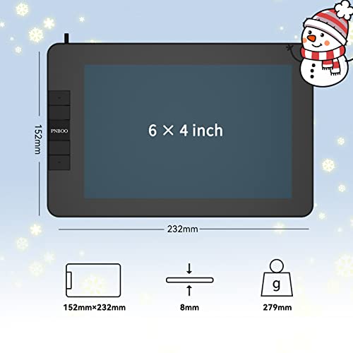 PNBOO PN640: Professional Drawing Tablet 8192 Pressure – In Use