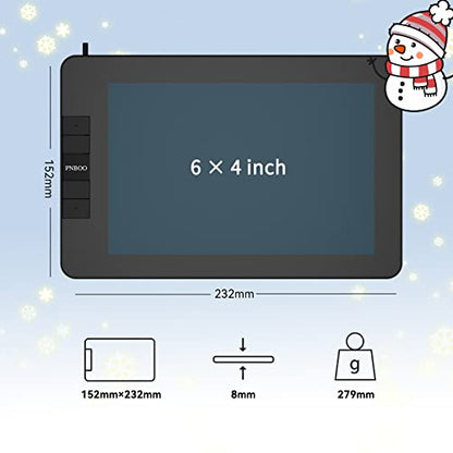 PNBOO PN640: Professional Drawing Tablet 8192 Pressure – In Use