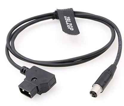 ZBLZGP D-Tap: TVLogic Monitor 39inch Power Cable – Front View