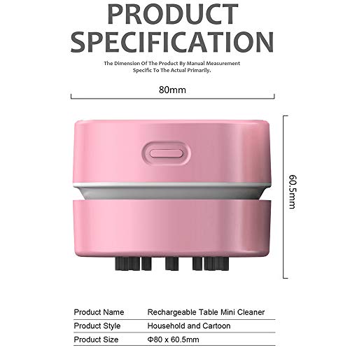 ODISTAR Desktop Vacuum Cleaner – Side View