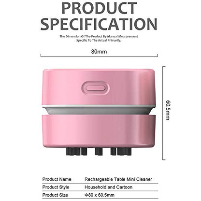 ODISTAR Desktop Vacuum Cleaner – Side View