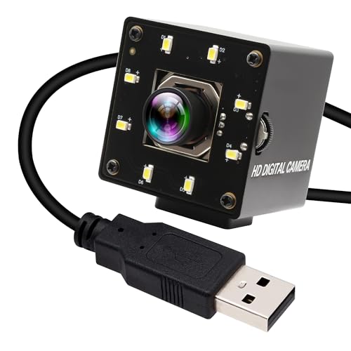 Camera Ifwater: IFWATER USB Camera 120fps 4K Autofocus IR – Front View