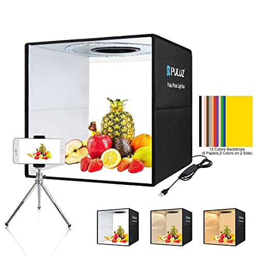 Photo Box 16" x 16" Quick Install Foldable Portable Studio – Front View