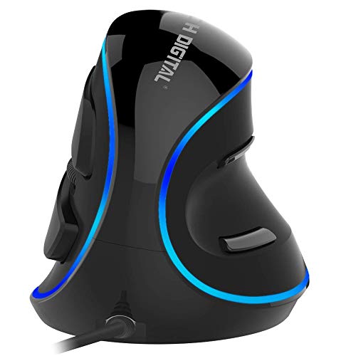 Tech Digital: J-Tech Digital Wired Ergonomic Vertical USB – Front View