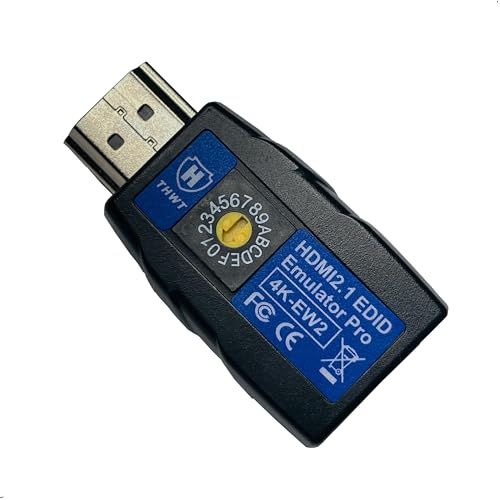 EDID THWT: THWT HDMI 2.1 4K EDID Emulator PRO Model 4K-EW2 – In Use
