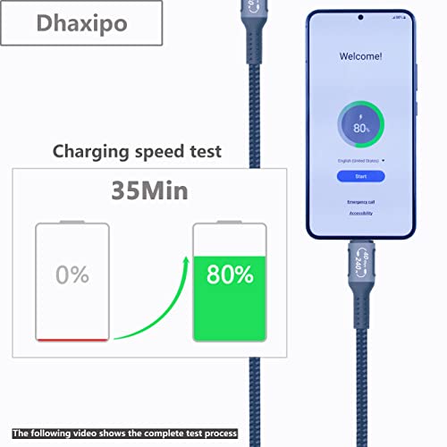 Thunderbolt Cable: Dhaxipo USB 4 for Thunderbolt 4 Cable 5ft – Packaging