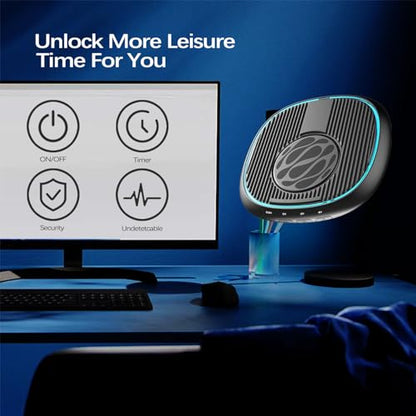 Mouse Mover: Yoidesu Undetectable Device with Timer – Back View