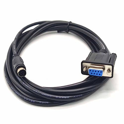 Mini Din 8-Pin Male to DB9 Female Cable – In Use