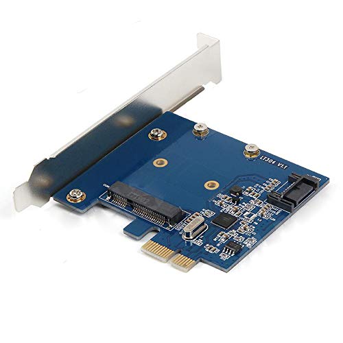 PCI-E to mSATA SSD+SATA3 Combo Expansion Converter Adapter – Front View