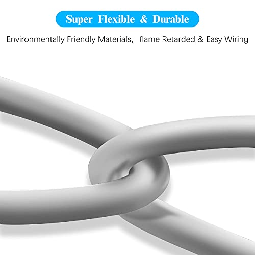 Cable POE: OOSSXX 100 Feet Ethernet Cable RJ45 – Side View