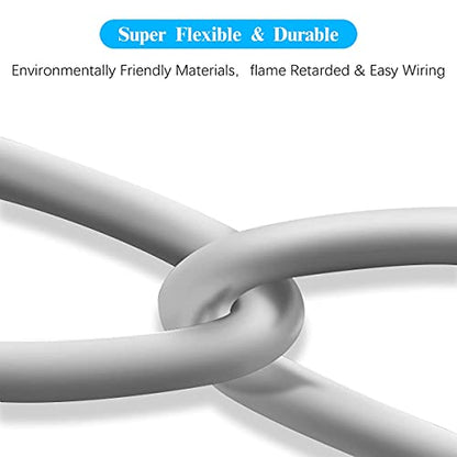 Cable POE: OOSSXX 100 Feet Ethernet Cable RJ45 – Side View