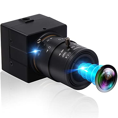 Camera Webcam: IFWATER 4K USB Camera 2.8-12mm 4X Varifocal – Front View