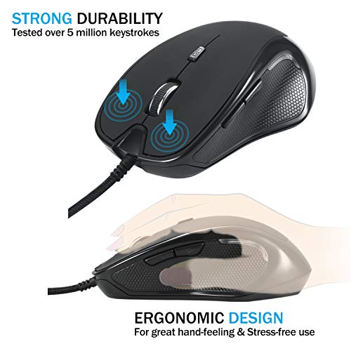 Heated Mouse: ValueRays Warm Fingertips Hot Buttons Optical – In Use