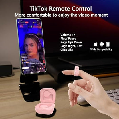 TikTok Remote Control: ZOZVO Bluetooth Page Turner for iPad – Close-up Detail