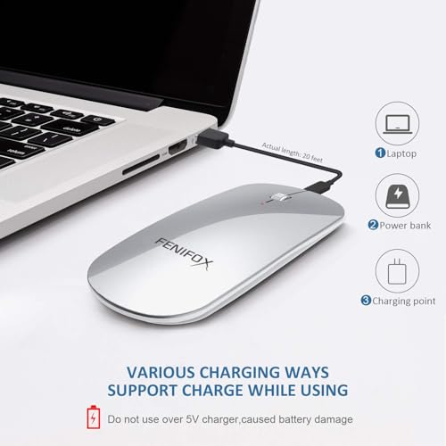 Mouse FENIFOX: FENIFOX Bluetooth Mouse Slim Mini Portable – Packaging