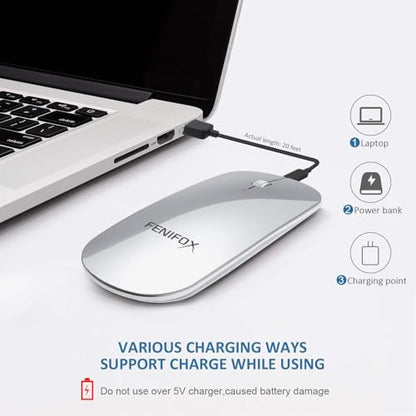 Mouse FENIFOX: FENIFOX Bluetooth Mouse Slim Mini Portable – Packaging