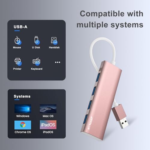USB Hub: ANYPLUS Ultra-Slim USB 3.0 Hub Aluminum Alloy – Packaging