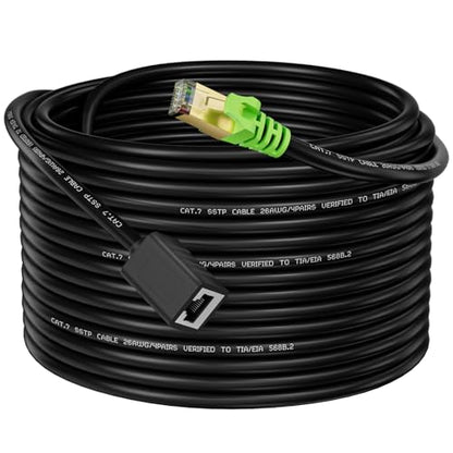 Extension Cable: Weetcoocm Ethernet 65ft Network Cat6a – Front View